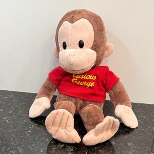 Gund Curious George the Monkey Stuffed Animal Plush Toy Size 17”